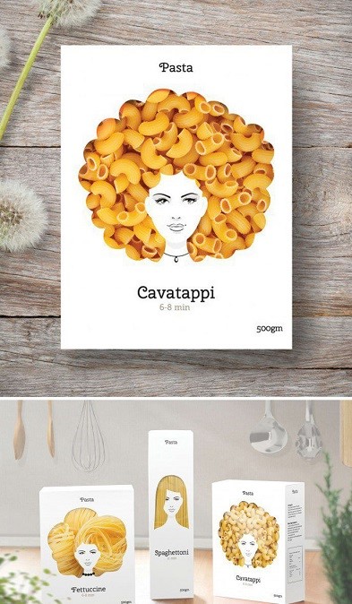 1makaroni دنیای نو - طراحی خلاقانه و جالب بسته های مواد غذایی