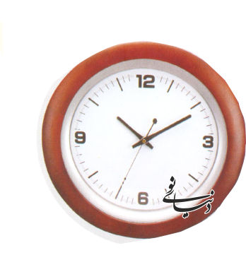 324-22 ساعت دیواری عقربه ای|چاپ روی ساعت|ساعت دیواری ارزان|هدایای تبلیغاتی|دنیای نو