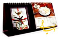 477-3 تقویم رومیزی|تقویم زیر دستی|تقویم رومیزی با پایه گالینگور| صحافی|دنیای نو