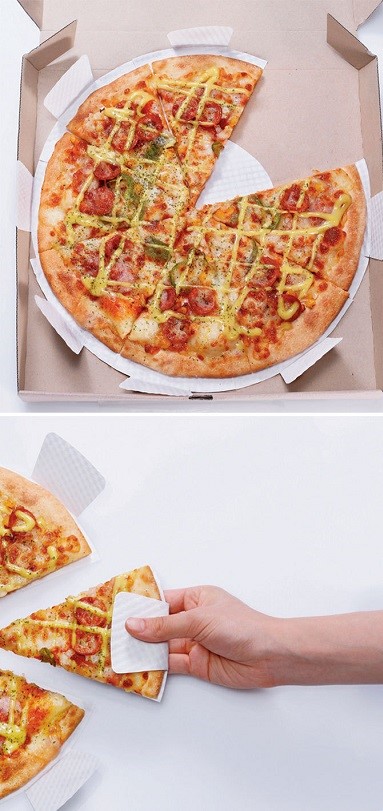 5pizza دنیای نو - طراحی خلاقانه و جالب بسته های مواد غذایی