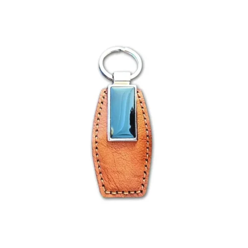 جاکلیدی تبلیغاتی چرمی - فلزی