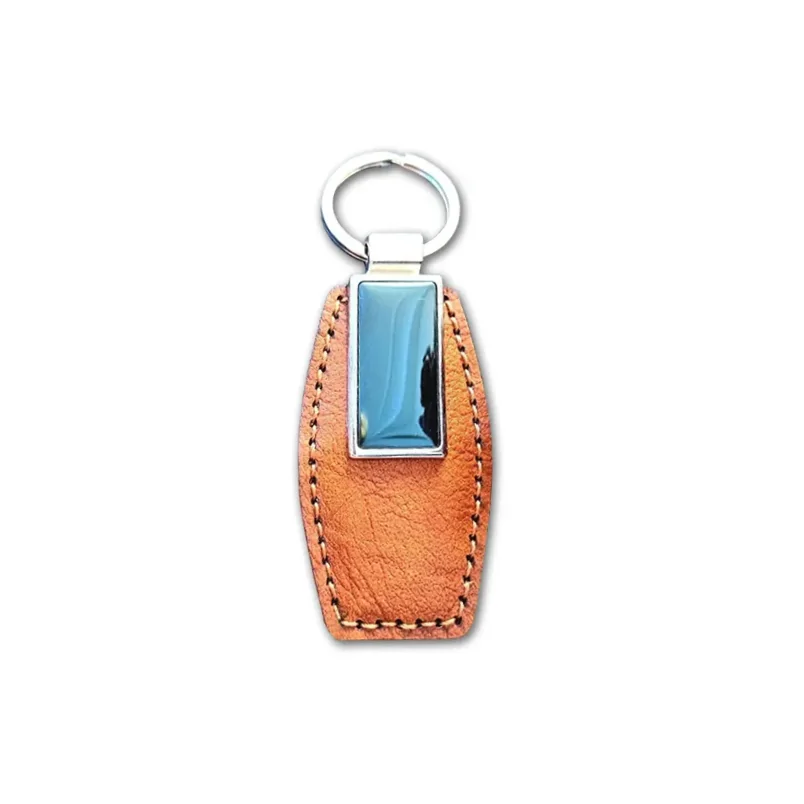 جاکلیدی تبلیغاتی چرمی - فلزی