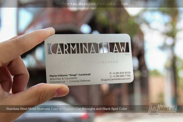 Metal Business Cards 2