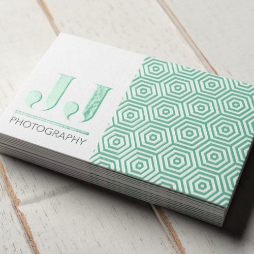 Thermograph business card